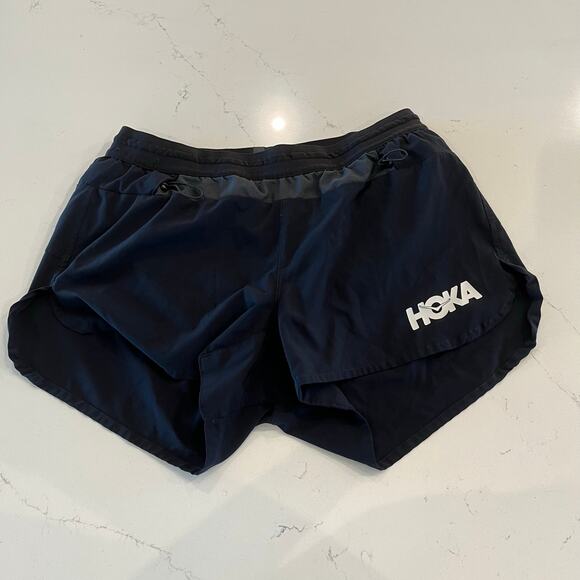 Hoka Speedgoat Trail Shorts Running Black Size Small - Picture 2 of 9